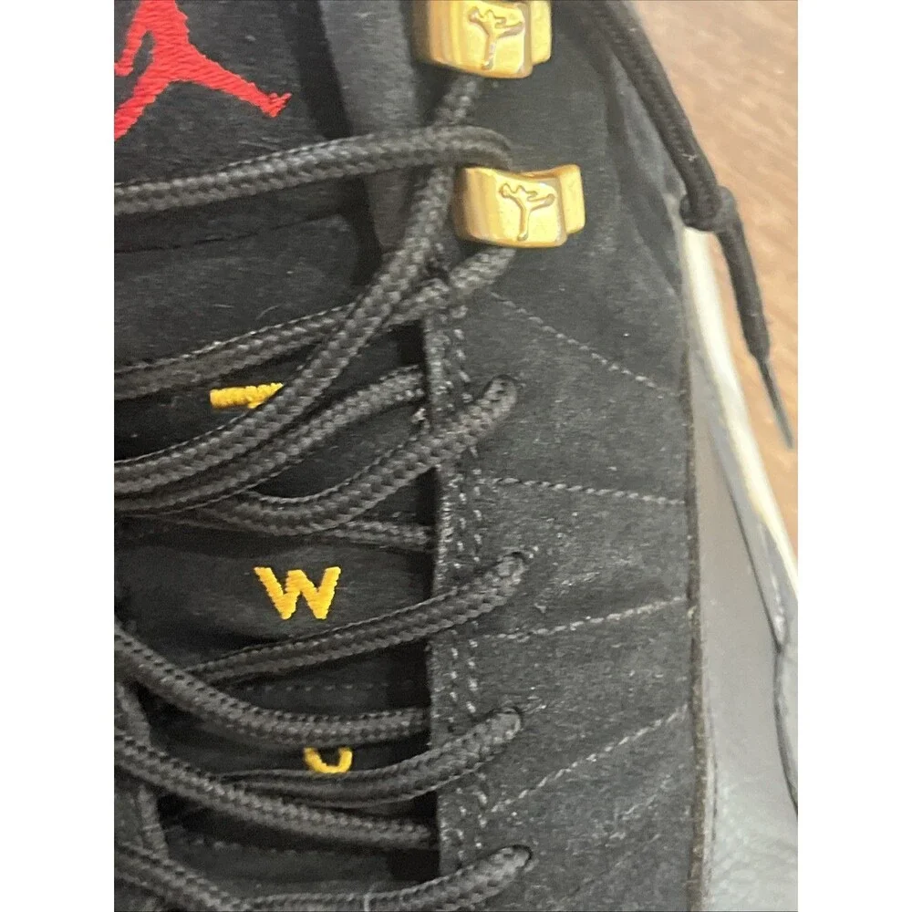 Nike Air Jordan 12 Retro Reverse Taxi 2019 Black Gold 130690-017 Men’s 11.5